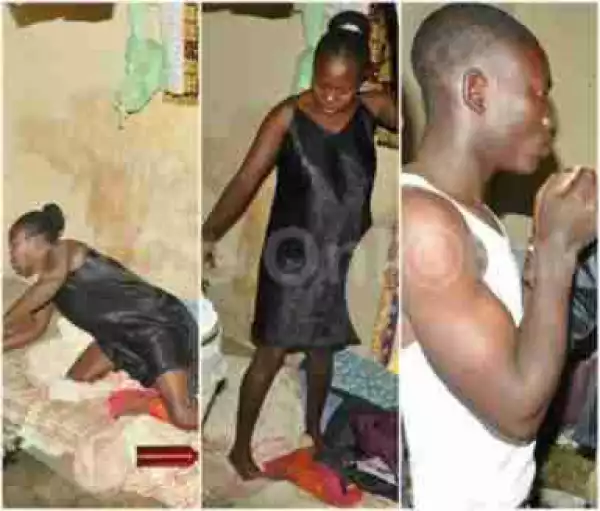 EXPOSED! Wife Caught Red-handed With Lover On Her Matrimonial Bed By Husband (Photos)
